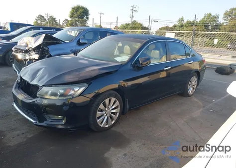 2013 Honda Accord Exl из США, поврежденный, VIN 1HGCR2F83DA096977